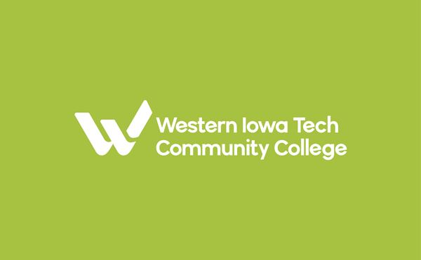 Secondary Western Iowa Tech logo on lime