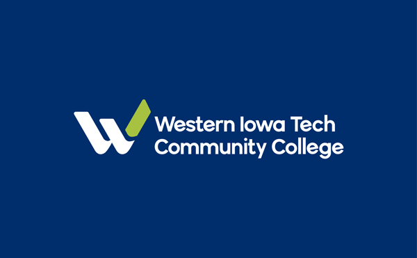 Secondary Western Iowa Tech logo on navy