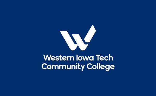 Primary Western Iowa Tech logo on navy