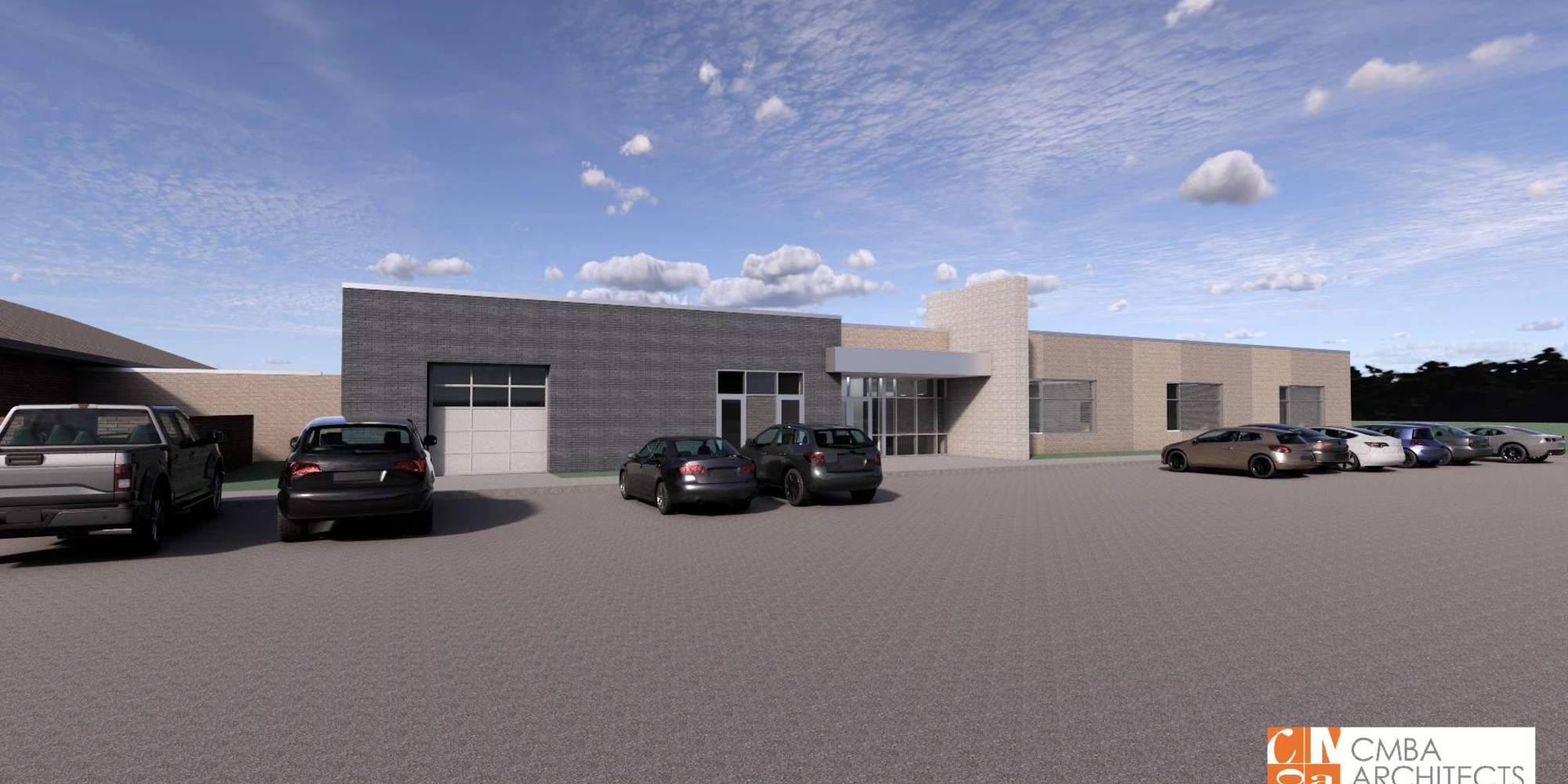 Building Exterior - Rendering